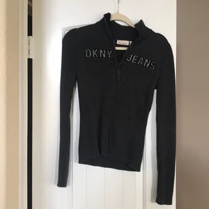 Sweater with text “DKNY JEANS”
